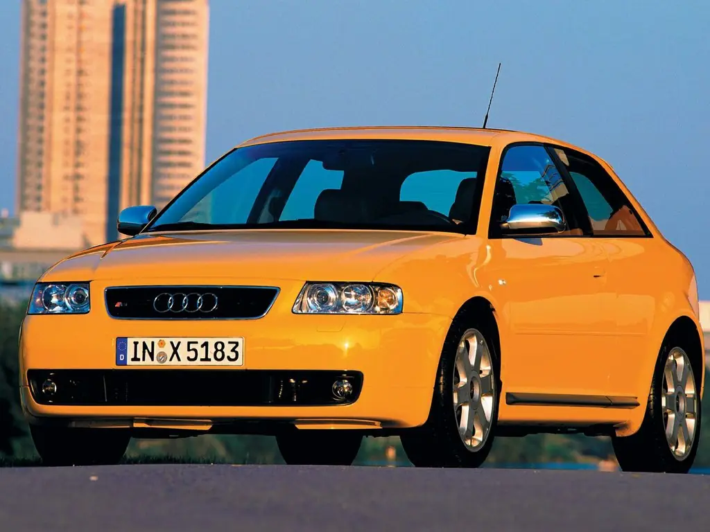 Audi S3 (8L) 1 поколение, рестайлинг, хэтчбек 3 дв. (09.2001 - 02.2003)
